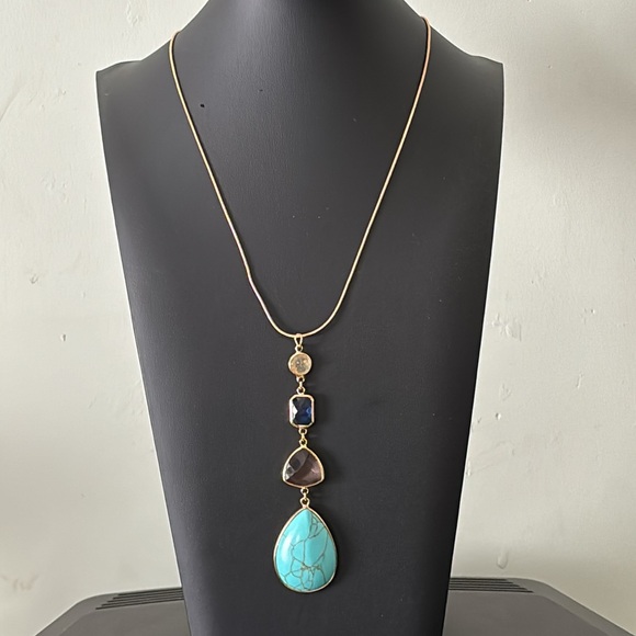 LOFT Jewelry - LOFT Tropical Time Stone Necklace